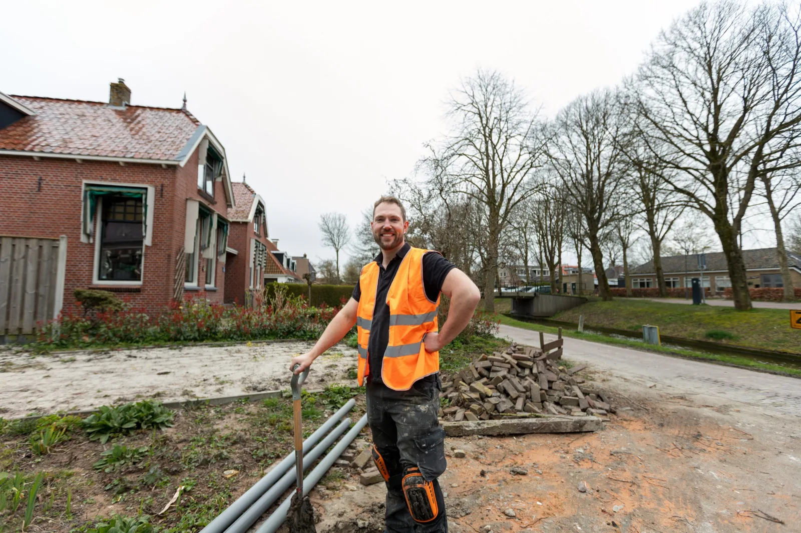 Foto Grondwerker